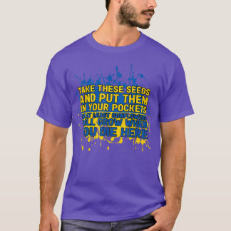 Ukraina Solrosfrö A Ukrainas T-Shirt