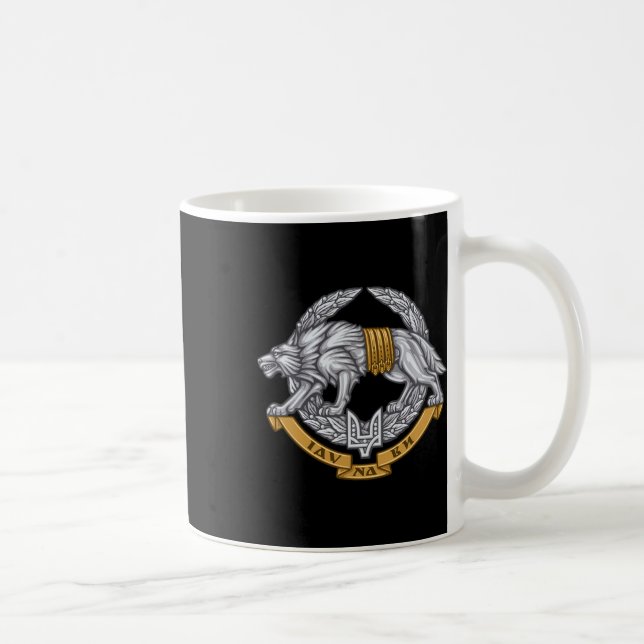 Ukraina Specialoperationsstyrkor - Spetsnaz Wolf Kaffemugg (Höger)