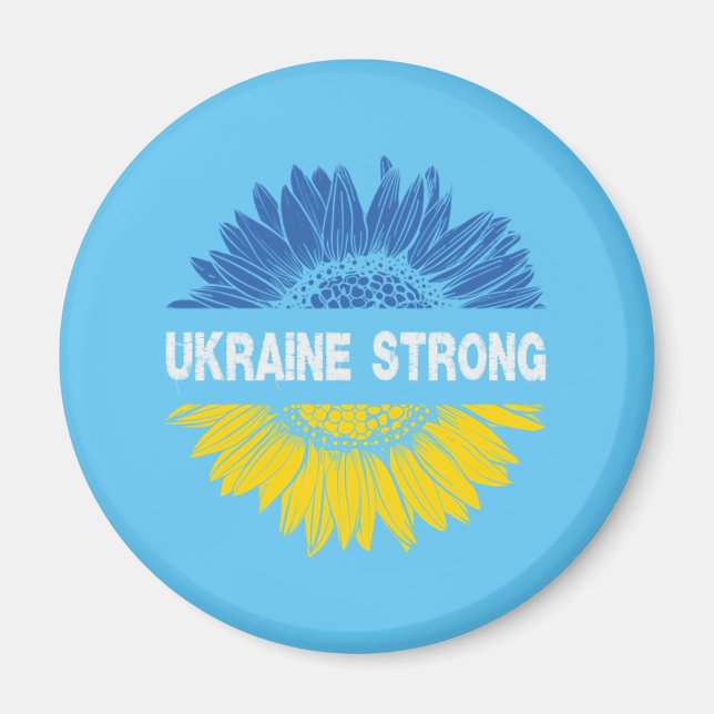 Ukraina Stark Solros Magnet (Framsidan)