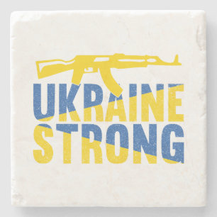 Ukraina Starkt stöd för Ukraina Stenunderlägg