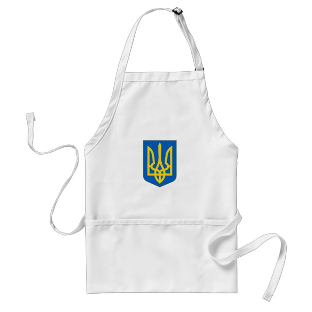Ukraina statsvapen förkläde (Framsidan)