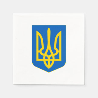 Ukraina statsvapen pappersservett