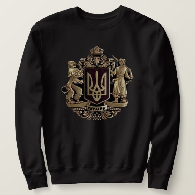Ukraina statsvapen sweatshirt (Design framsida)