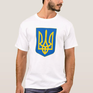 Ukraina statsvapen t shirt