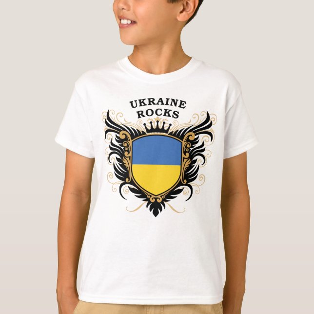 Ukraina stenar tee (Framsida)