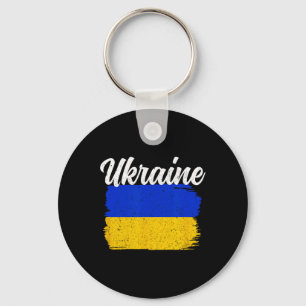 Ukraina Stöd Ukraina Flagga Frihet Solidaritet Nyckelring