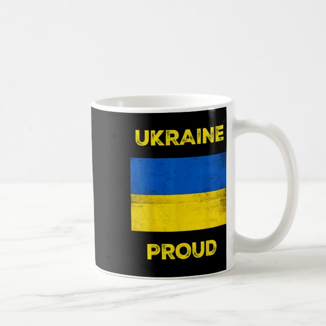 Ukraina Stolt  Kaffemugg (Höger)