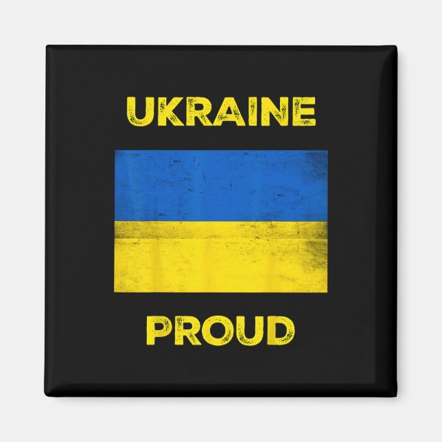Ukraina stolt  magnet (Framsidan)