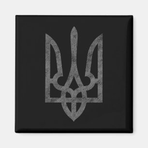 Ukraina Stolthet Ukrainskt Vapen Nationellt Vapen Magnet