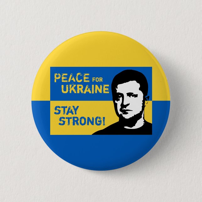 Ukraina - stoppa den sinnlosen Krieg! Knapp (Framsida)
