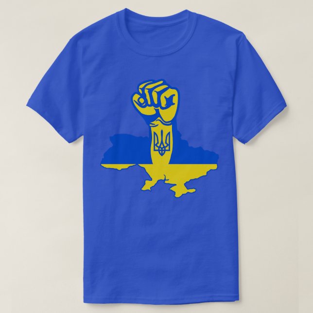 Ukraina Strong 1 T Shirt (Design framsida)