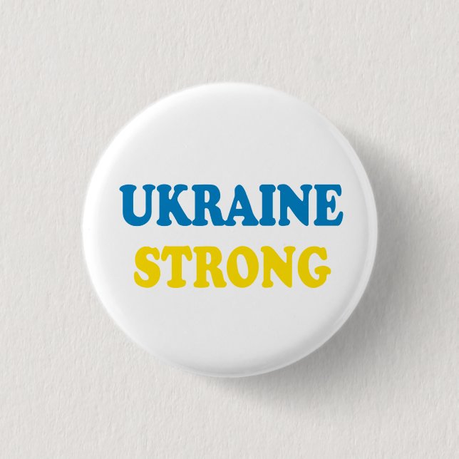 Ukraina Strong Knapp (Framsida)