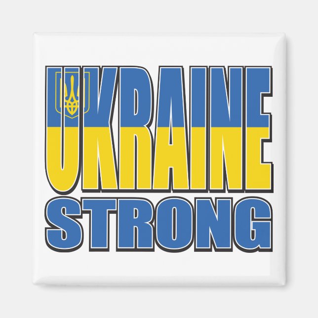 Ukraina-Strong Magnet (Framsidan)