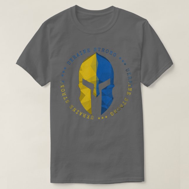 Ukraina Strong T Shirt (Design framsida)