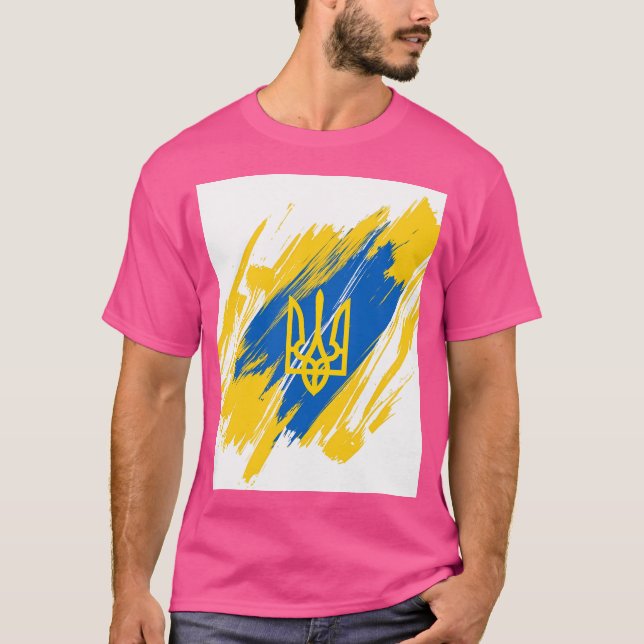 Ukraina T Shirt (Framsida)