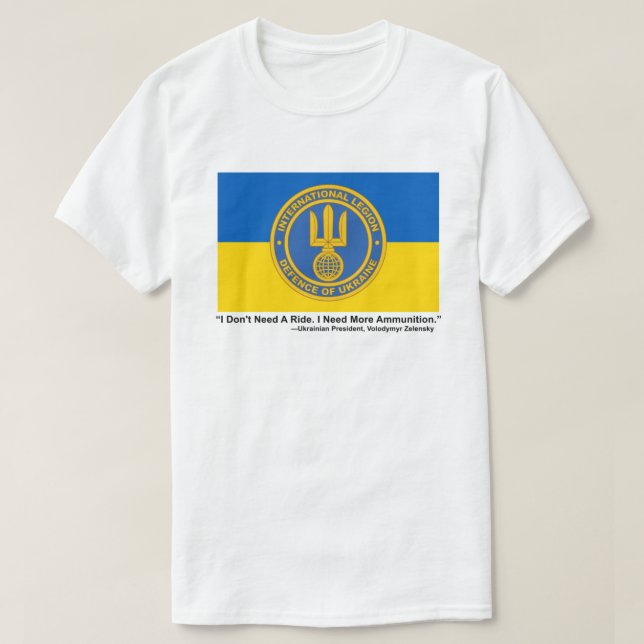 Ukraina T-Shirt (Design framsida)