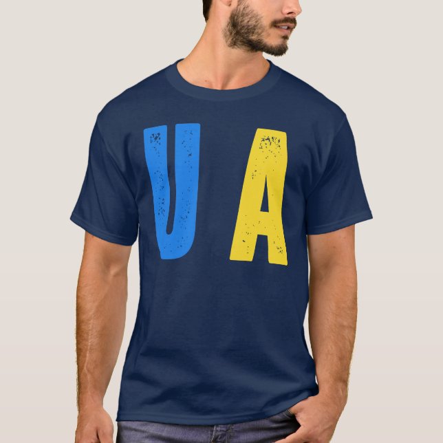 Ukraina T Shirt (Framsida)