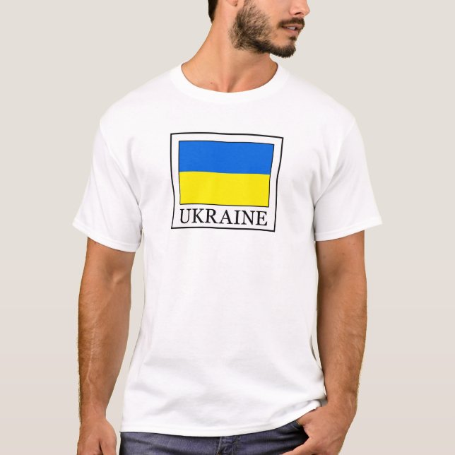 Ukraina Tee Shirt (Framsida)