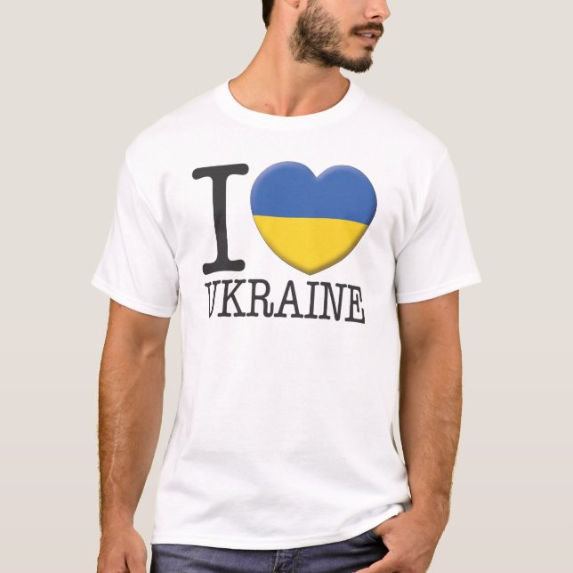 Ukraina Tee Shirt (Framsida)