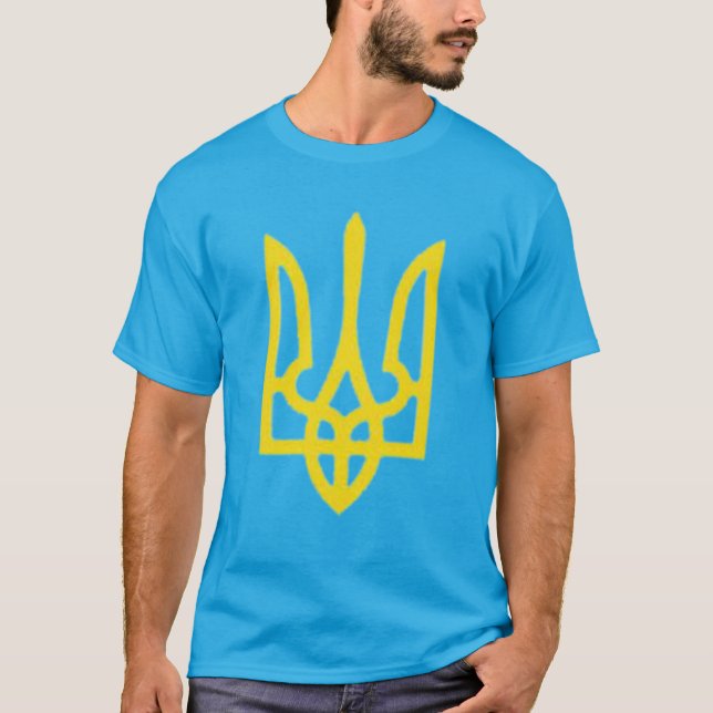 Ukraina Treudd T-Shirt (Framsida)