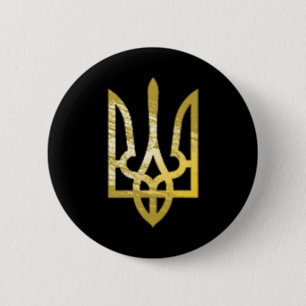 Ukraina Tröja Trident Tryzub Zelensky Militär Oli Knapp