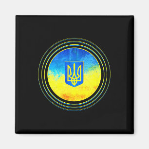 Ukraina Tröja Ukrainsk Flagga Ukraina Volodymyr Ze Magnet