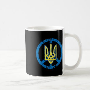 Ukraina Tröja Ukrainsk Tryzub Trident Kaffemugg