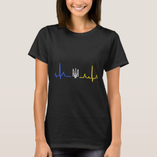 Ukraina Tryzub Treudd Zelensky Ukrainsk Flagga Huv T Shirt