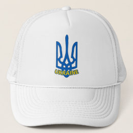 Ukraina Tryzub Trident Hat Keps