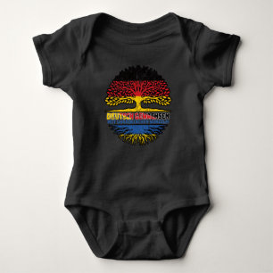 Ukraina Ukrainisch Deutsch Deutschland Baum Wurzel T Shirt