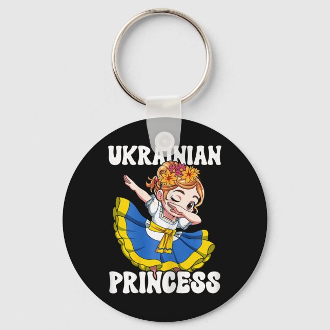 Ukraina Ukrainsk prinsessa  Nyckelring (Framsida)