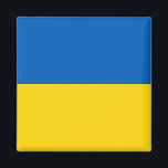 Ukraina (ukrainska Flagga) Magnet<br><div class="desc">Anpassade World Flagga Products ( i världen) - Lägg gärna till din egen text.</div>