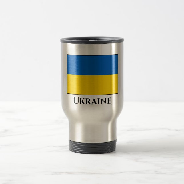 Ukraina (ukrainska Flagga) Resemugg (Center)