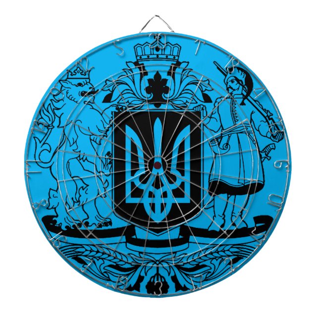 Ukraina Underbarare jackar av arm Darttavla (Framsidan)