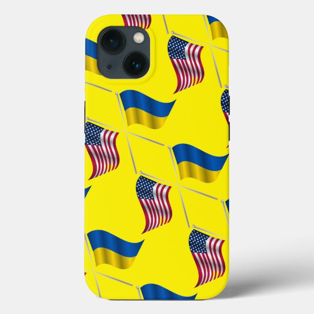 UKRAINA USA Fodral-Mate iphone case (Baksida)