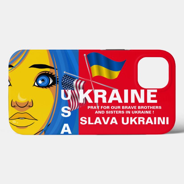 UKRAINA USA Fodral-Mate iphone case (Baksida (horisontell))