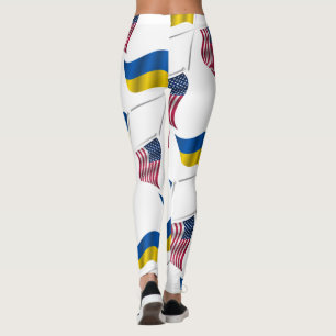 UKRAINA USA LEGGINGS