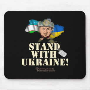 Ukraina Uzbekistan Volodymyr Zelenskyj Stå Med Musmatta