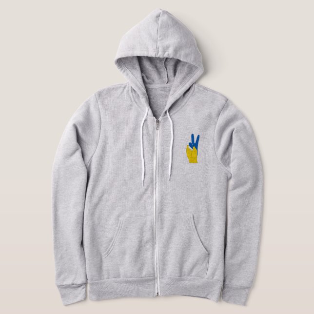Ukraina V-Sign T Shirt (Laydown)