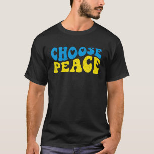 Ukraina Välj fred Ukraina Flagga Ukraina fred T Shirt