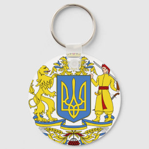 Ukraina vapensköld nyckelring