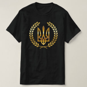 Ukraina Warrior Golden Trident T-Shirt