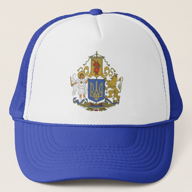Ukraina Warrior Trident Crest Keps (Framsida)