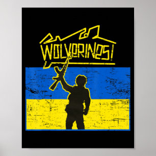 Ukraina Wolverines Poster