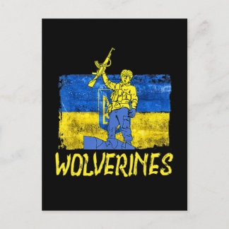 Ukraina Wolverines,Ukraina Wolverines stöd Vykort