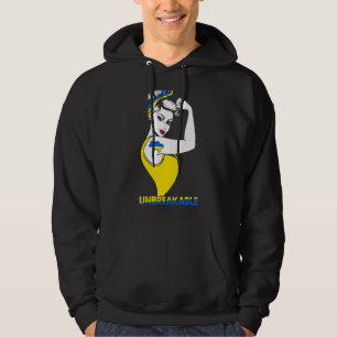 Ukraina Women Strong Unbryable Hoodie