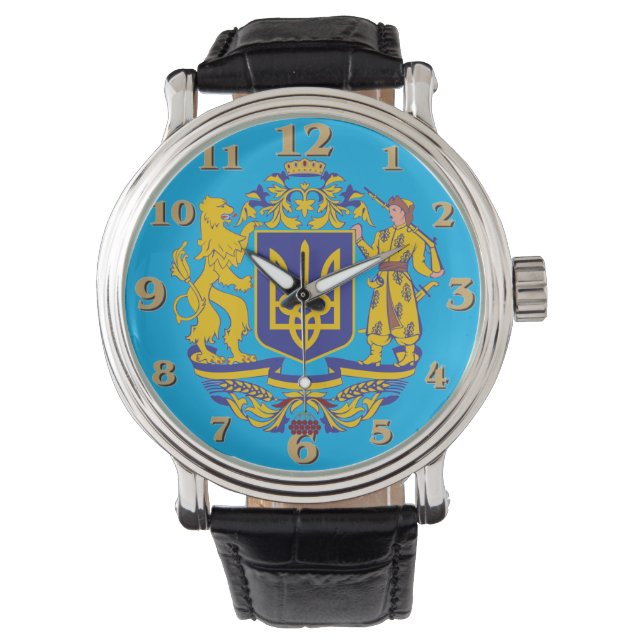 UKRAINAN VAPENSKÖLD ARMBANDSUR (Framsida)