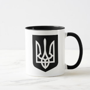 Ukrainanska jacka av arm mugg