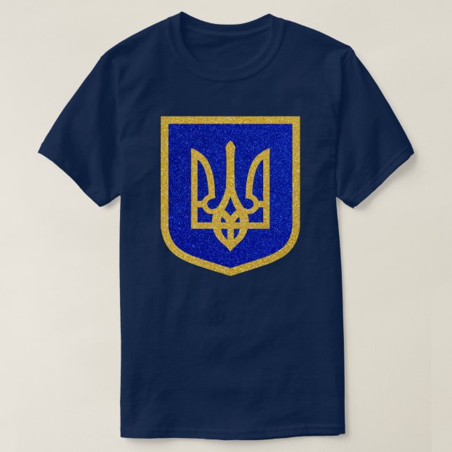 Ukrainanska Jacka av Arm T-Shirt (Design framsida)