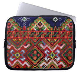 Ukrainarekor syr broderi Zippered Neopren Laptop Sleeve